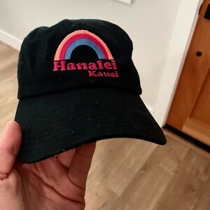 Hanalei Hat Kauai Black NWOT